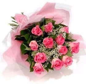 thumb-buque-de-12-rosas-cor-de-rosa-delicado-0